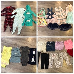 40 Piece Twin Girl Bundle
